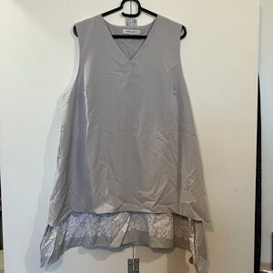 🎉 Misslook Sleeveless Layered Tank Tunic